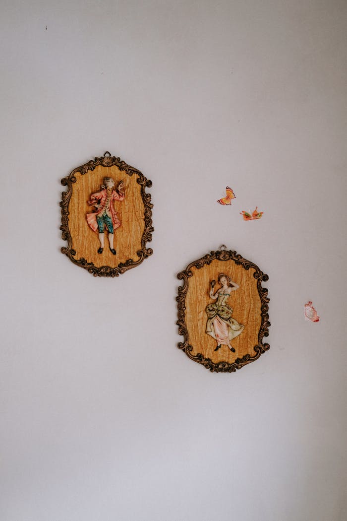 Close up of Handcraft Decorations